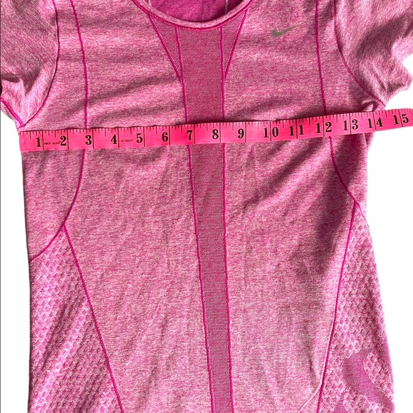 Nike Pink Dri-fit Running Shirt - Size XS - Picture 6 of 8